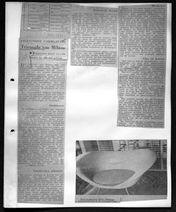 EIGENTIJDSE VORMGEVING - Triennale van Milaan - Toegepaste kunst uit vele landen op allerlei gebied, sta in HAAGSCHE POST - quotidiano