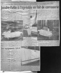 Joindre l'utile à l'agréable en fait de carrosserie, sta in ARGUS AUTOMOBILE - periodico