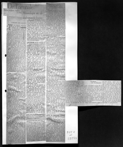 De Triennale: Museologie ed de deelnemende landen, sta in NIEUWE ROTTERDAMSCHE COURANT - quotidiano
