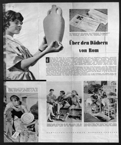Über den Dähern von Rom, sta in IHRE FREUNDIN, KARLSRUHE - periodico