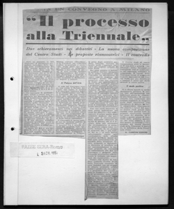 IN UN CONVEGNO A MILANO - 
