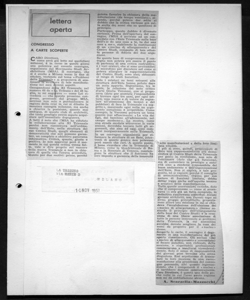 CONGRESSO A CARTE SCOPERTE, sta in LA TRIBUNA - periodico
