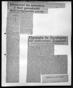 Domani in mostra i bei prodotti dell'artigianato sardo, sta in LA NOTTE - quotidiano