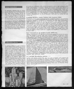 La torre Velasca, sta in L'ARCHITETTURA - periodico