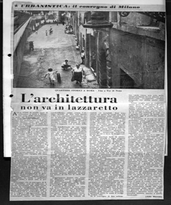 L'architettura non va in lazzaretto, sta in CRONACA ITALIANA - periodico