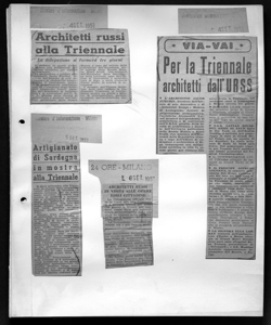 Architetti russi alla Triennale - La delegazione si fermerà tre giorni, sta in CORRIERE D'INFORMAZIONE - quotidiano