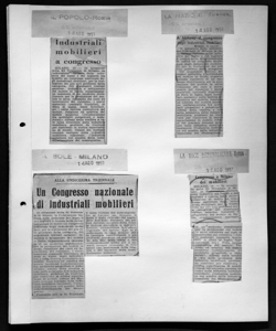 A Milano il congresso degli industriali mobilieri, sta in LA NAZIONE - quotidiano