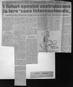 QUATTRO PASSI TRA LE MERAVIGLIE DELLA TRIENNALE - I futuri sposini costruiscono la loro 