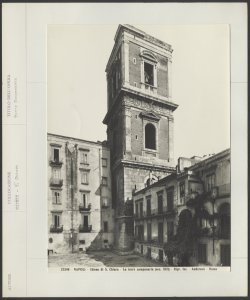 Napoli - Chiesa di Santa Chiara - Torre campanaria