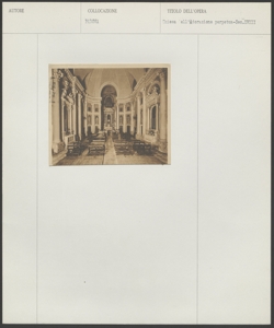 Padova - Chiesa dell'Adorazione Perpetua - Navata centrale e zona absidale