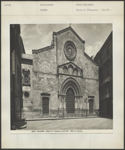 Palermo - Chiesa di San Francesco - Facciata