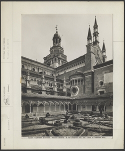 Pavia - Certosa - Chiostro Piccolo e Chiesa