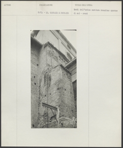 Pavia - Chiesa dei Santi Gervasio e Protasio - Resti della muratura romanica
