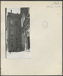 Pavia - Chiesa dei Santi Giacomo e Filippo - Facciata