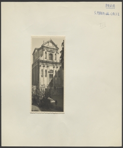 Pavia - Chiesa del Monastero di santa Maria delle Cacce - Facciata