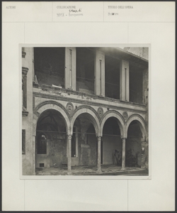 Pavia - Chiesa di santa Maria di Canepanova - Chiostro - Loggiato