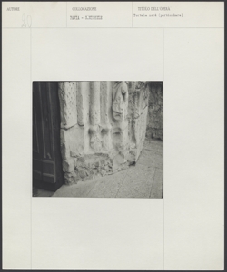 Pavia - Basilica di San Michele Maggiore - Portale Nord - Particolare