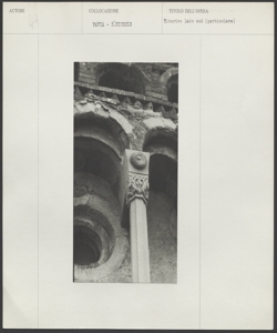 Pavia - Basilica di San Michele Maggiore - Tiburio lato sud - Particolare