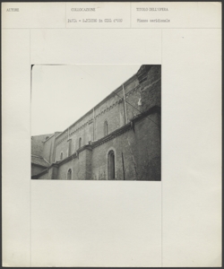 Pavia - Basilica di San Pietro in Ciel d'Oro - Fianco meridionale