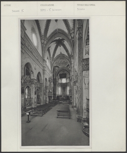 Pavia - Chiesa di San Salvatore - Navata centrale e zona absidale