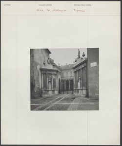 Pavia - Palazzo Malavoglia - Ingresso