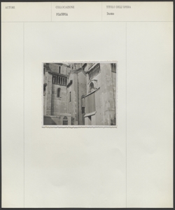 Piacenza - Duomo - Particolare - Fianco