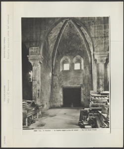 Pola - S. Francesco - Interno - Cappella maggiore