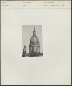 Roma - S. Carlo al Corso - Esterno - Cupola