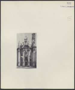Roma - S. Croce in Gerusalemme - Esterno - Facciata - Campanile