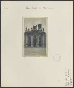 Roma - S. Croce in Gerusalemme - Esterno - Facciata - Campanile
