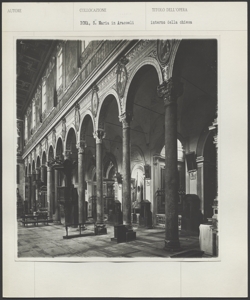 Roma - S. Maria in Aracoeli - interno - Navata maggiore - Navata minore