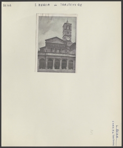Roma - S. Maria in Trastevere - Esterno - Facciata - Campanile