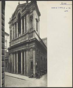 Roma - S. Maria in Via Lata - Esterno - Facciata