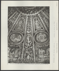 Roma - S. Pietro in Montorio - Tempietto di Bramante - Interno - Particolare - Volta - Stucchi