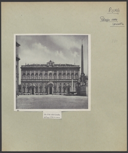 Roma - Palazzo della Consulta - Esterno - Facciata - Obelisco