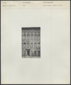 Roma - Palazzo Madama - Esterno - Facciata - Dettaglio - Ingresso
