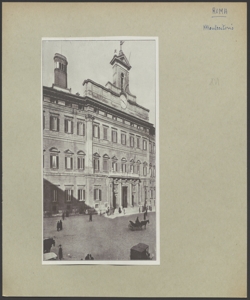 Roma - Palazzo di Montecitorio - Esterno - Facciata