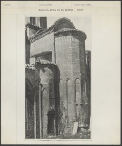 Salonicco - Chiesa dei Ss. Apostoli - Esterno - Abside