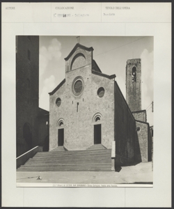 S. Gimignano - Collegiata - Esterno - Facciata