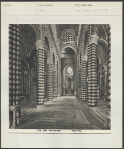 Siena - Duomo - Interno - Navata centrale - Presbiterio