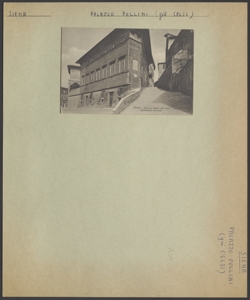 Siena - Palazzo Pollini - Esterno - Facciata