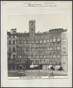 Siena - Palazzo Sansedoni - Esterno - Facciata