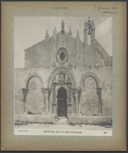 Siracusa - S. Giovanni delle Catacombe - Esterno - Facciata