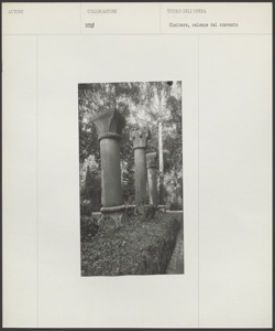 Sorø - Cimitero - Colonne del convento