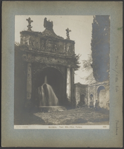 Tivoli - Villa d'Este - Giardini - Fontana