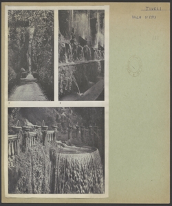 Tivoli - Villa d'Este - Giardini - Particolare - Fontana