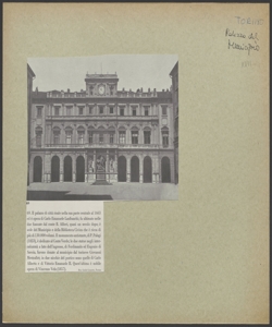 Torino - Palazzo del Municipio - Esterno . Facciata