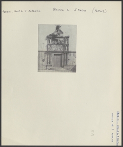Tremiti - Isola di S. Domenico - S. Maria - Esterno - Particolare - Portale
