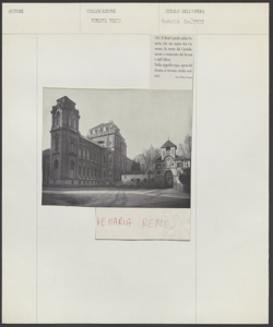 Venaria Reale - Castello - Esterno - Particolare - Ingresso