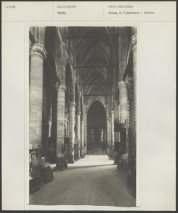 Verona - S. Anastasia - Interno - Navata - Presbiterio